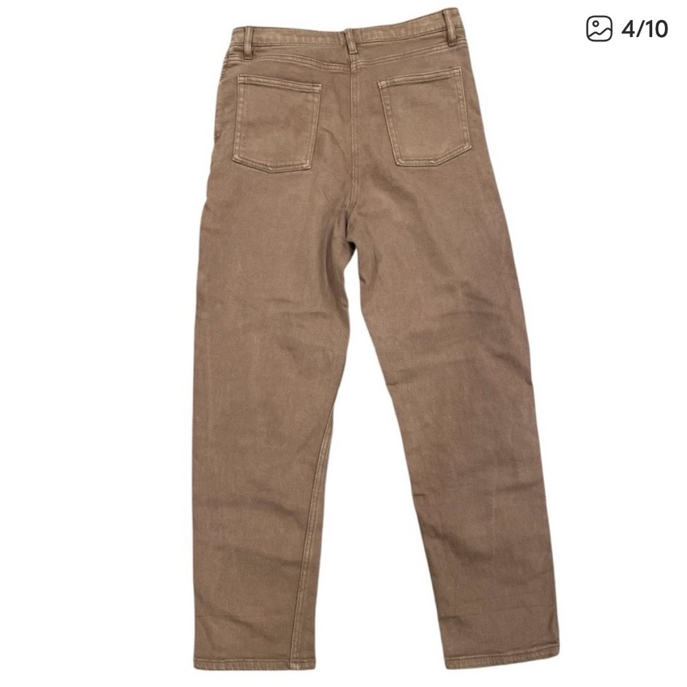Wilfred Free Size 8 Brown High-Rise Stretch Skinny Pants - Picture 3 of 9